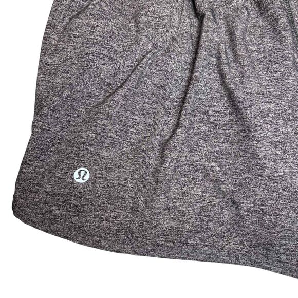 Lululemon Tracker Short Mid-Rise 4" *Heather Lux Multi Black - Picture 6 of 9